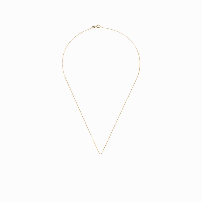 Sister Box Chain 45 cm / Box-Kette Halskette 45 cm / GOLD