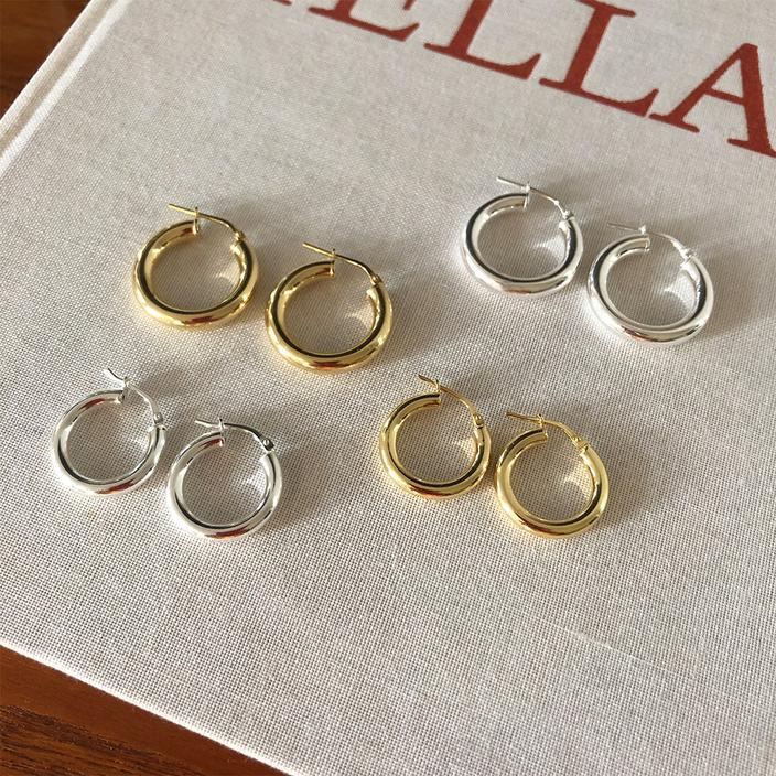 Sister Large Chunky Hoops Gold