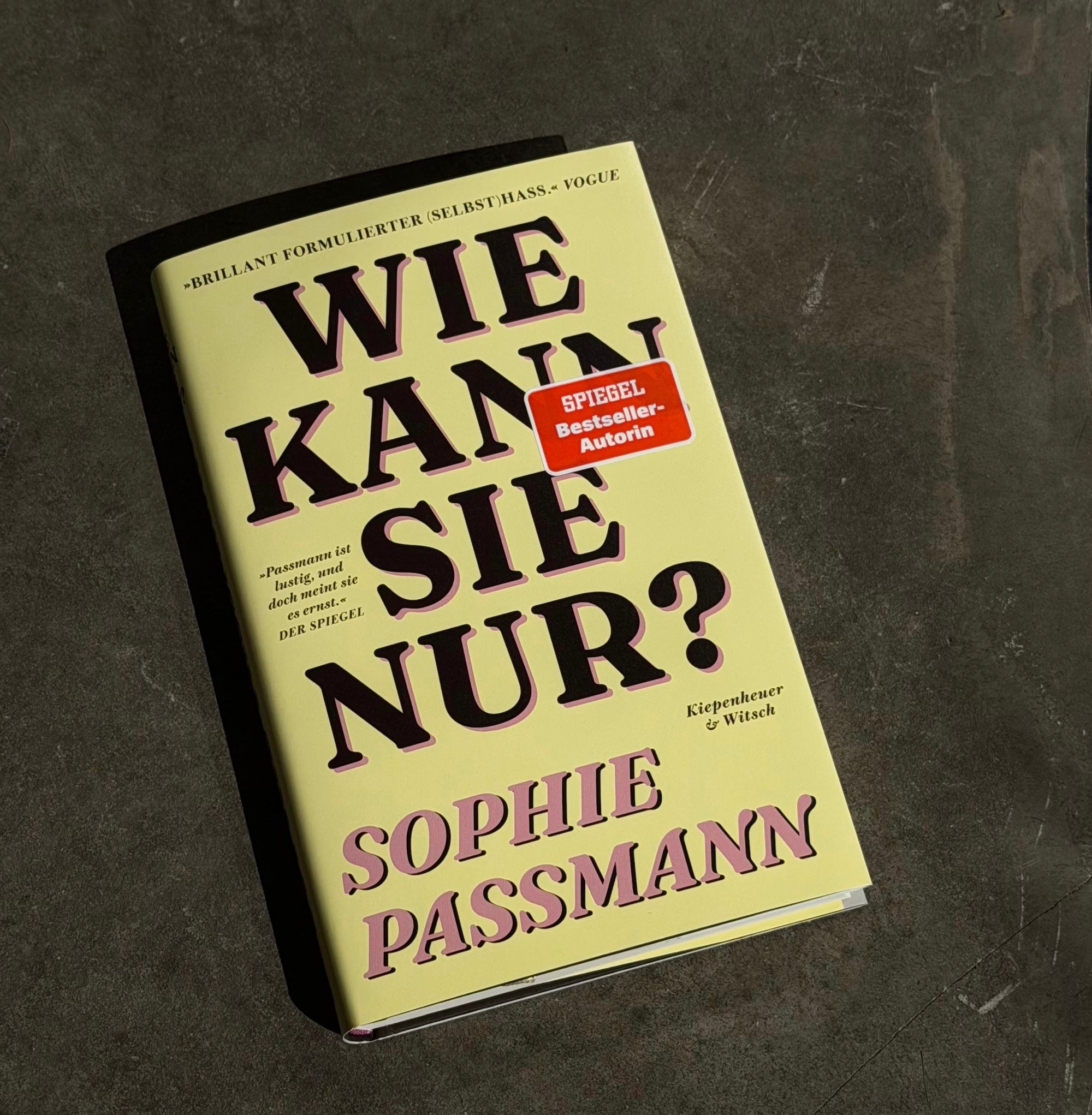 Sophie Passmann: Wie kann sie nur?