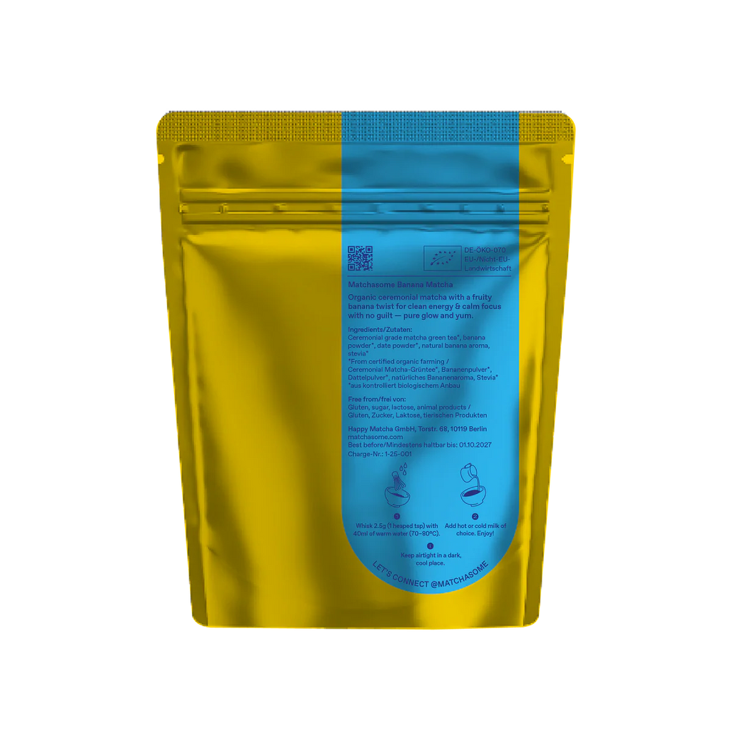 Matchasome Organic Ceremonial Banana Matcha