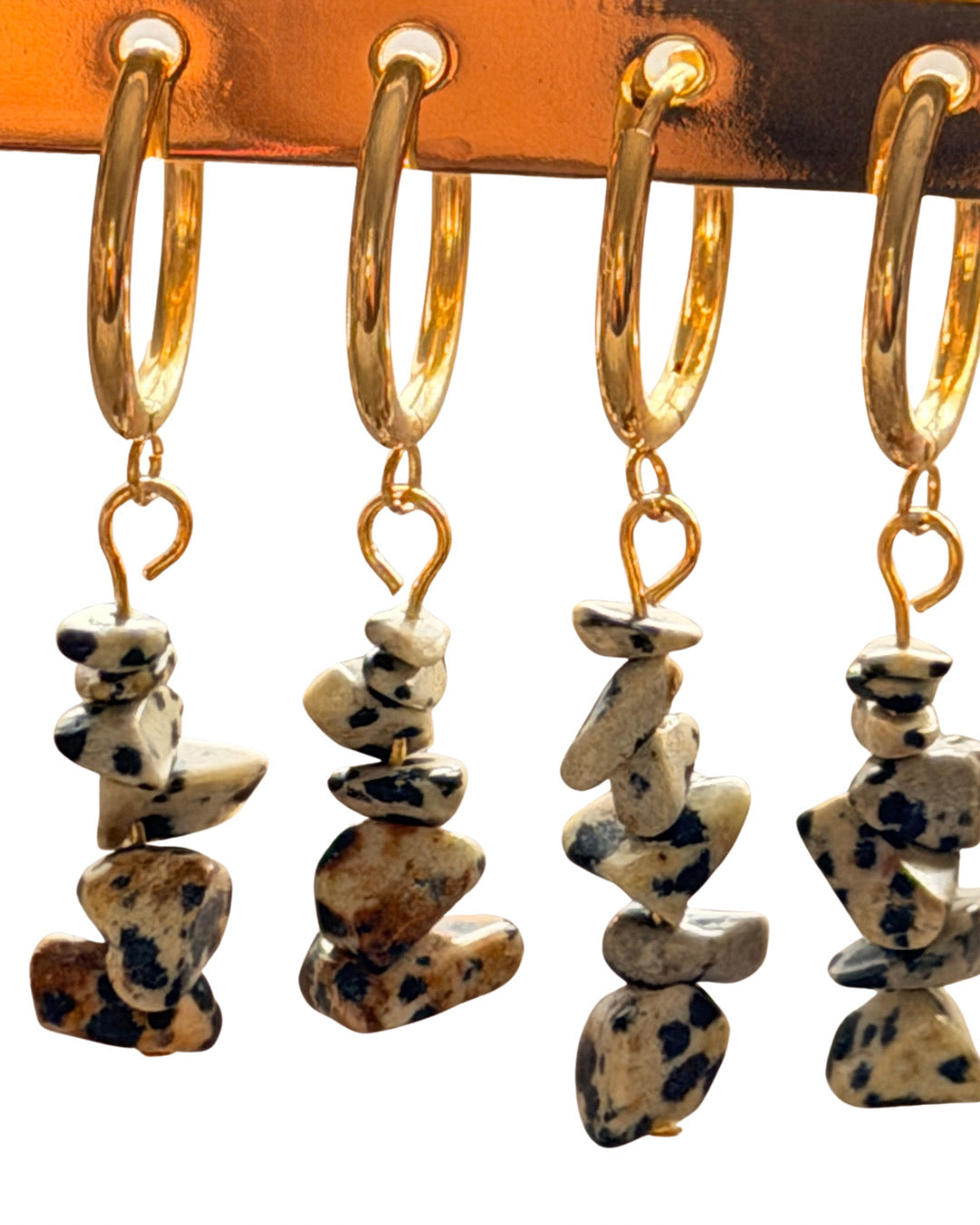 The Philokalist x AZIZALIA earrings
