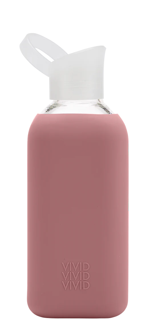 beVIVID Water Bottle HEROINE / Glas-Trinkflasche 850ml