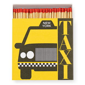 Archivist Gallery Square Matchbox - New York Taxi