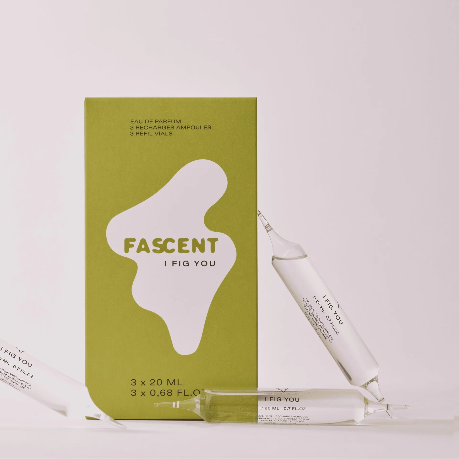 Fascent - Eau de Parfum - REFILL AMPOULES 3x 20ml