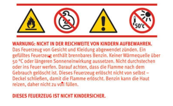 Lipstick Lighter / Lippenstift Feuerzeug