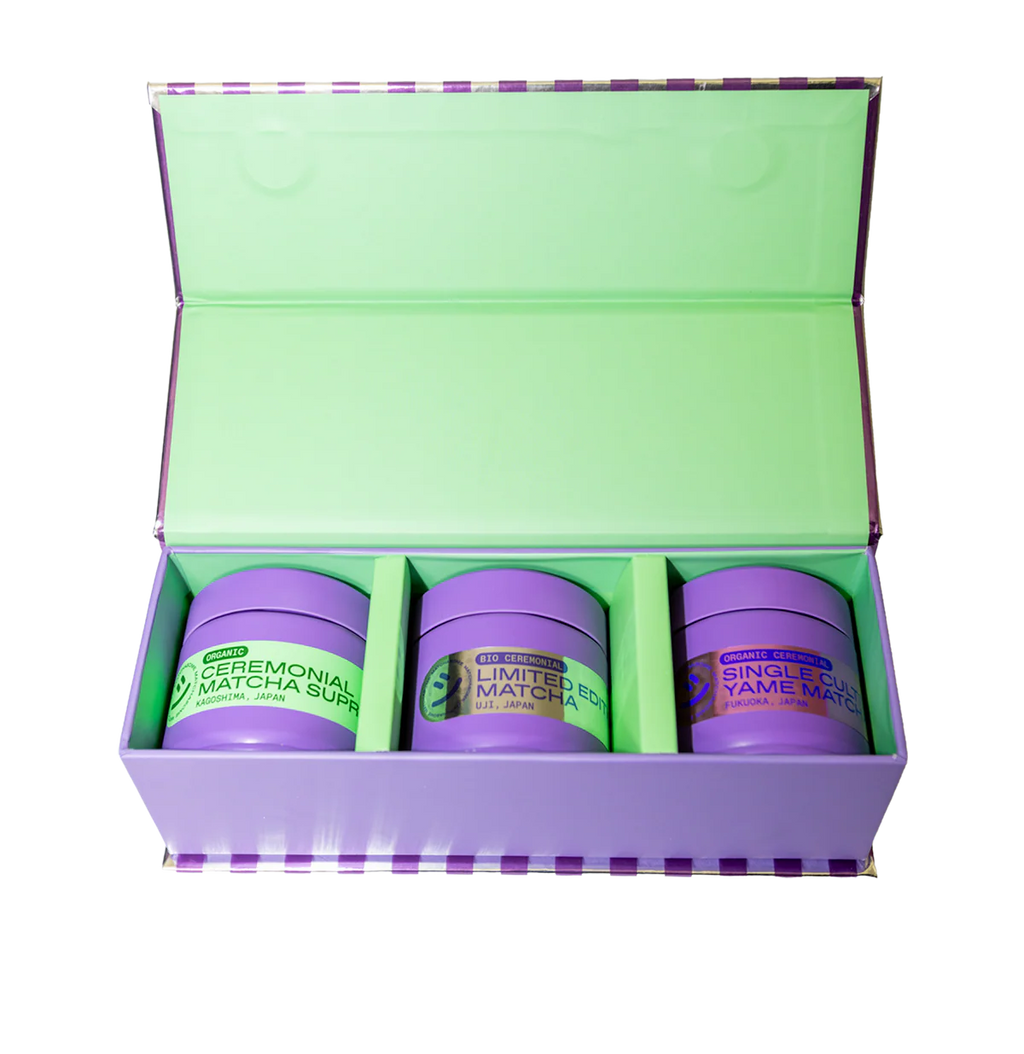 Matchasome Organic Matcha Tea Tasting Gift Set of 3