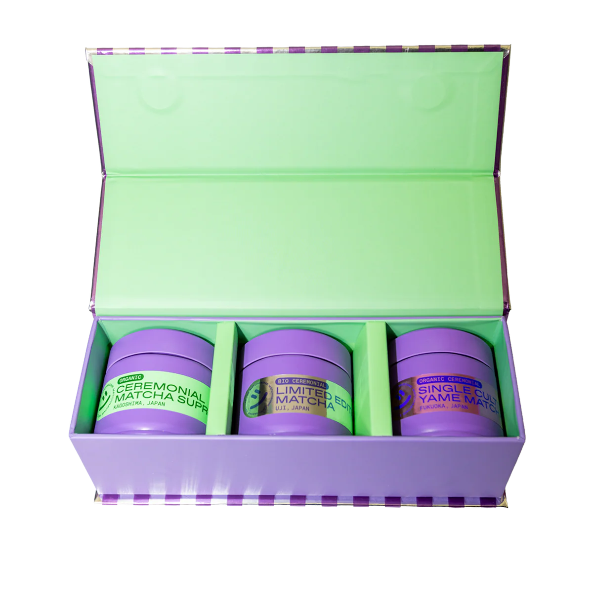 Matchasome Organic Matcha Tea Tasting Gift Set of 3