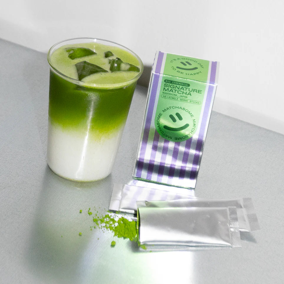 Matchasome Organic Ceremonial Matcha Single Travel Sticks