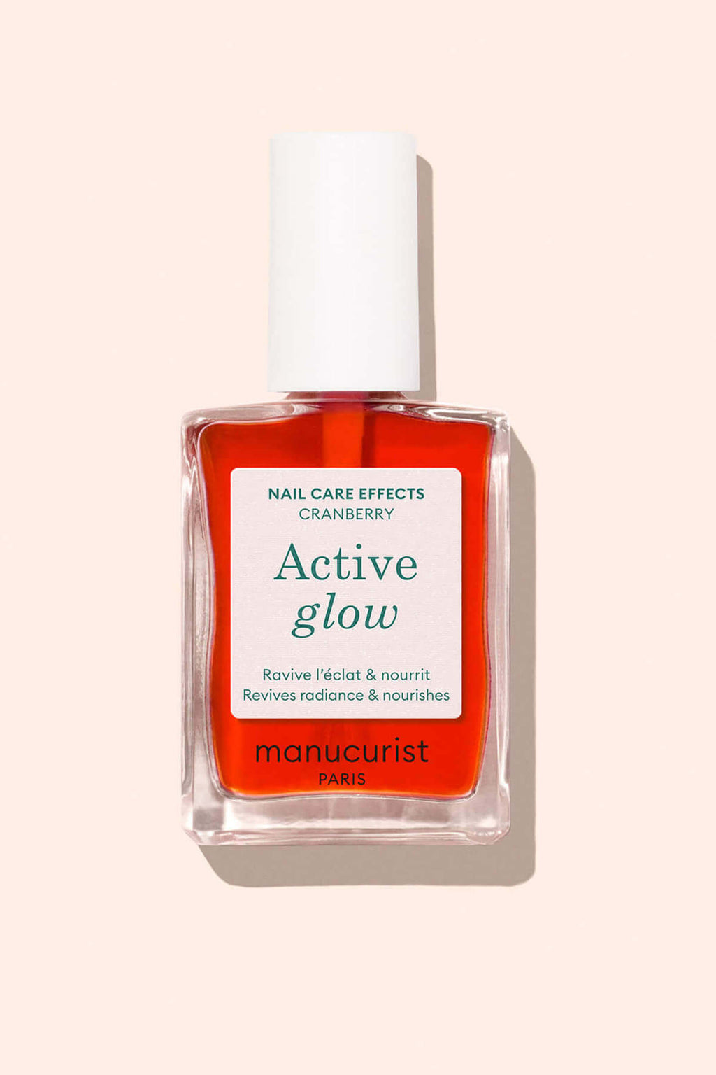 Manucurist Active Glow CRANBERRY // Pflegelacke
