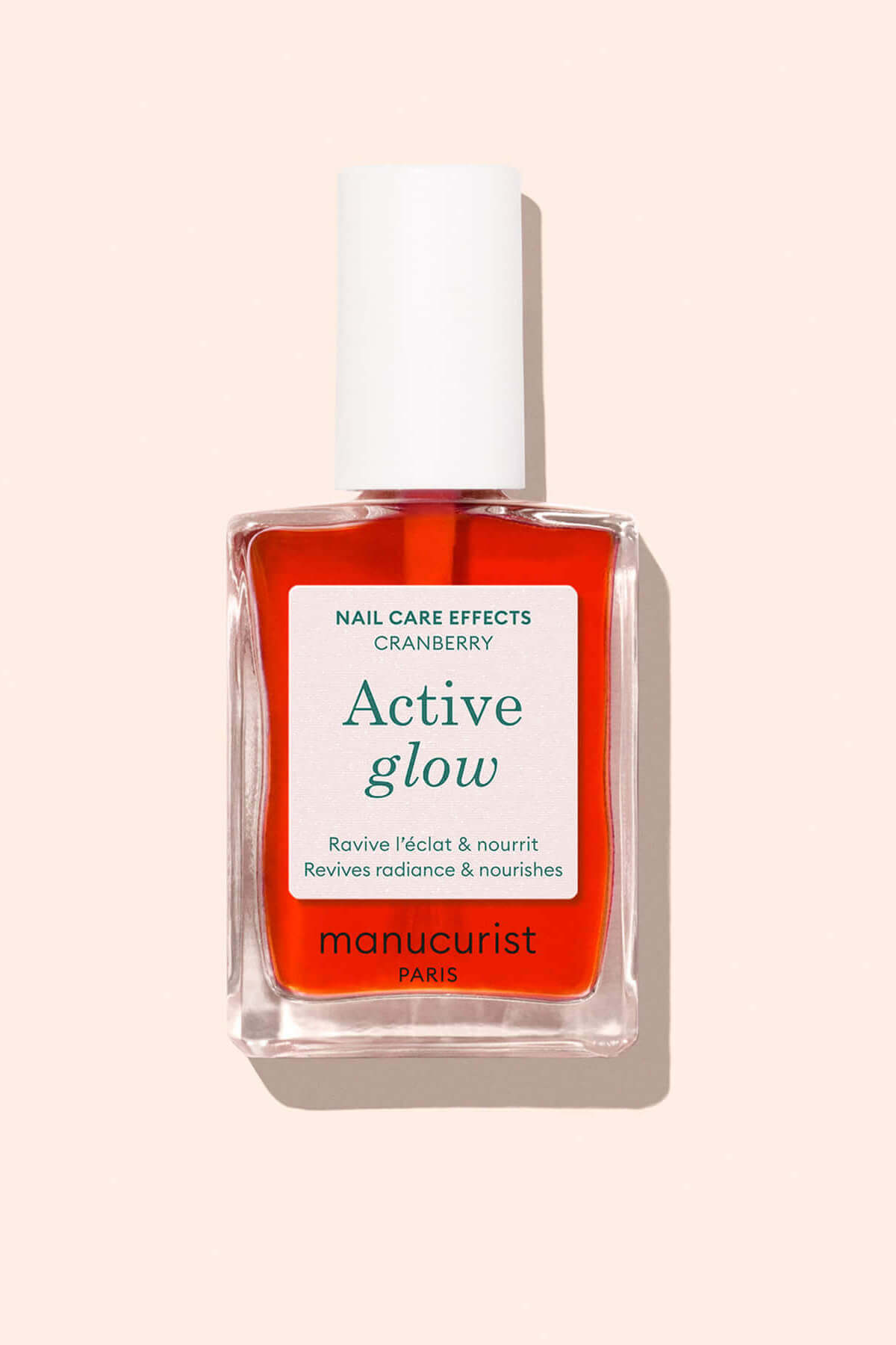 Manucurist Active Glow CRANBERRY // Pflegelacke