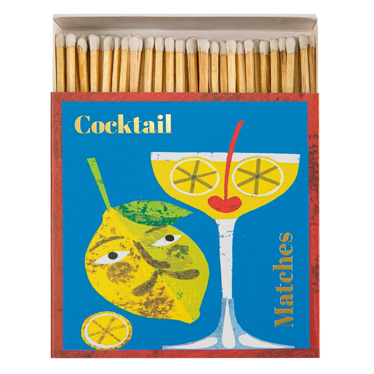 Archivist Gallery Square Matchbox - COCKTAIL