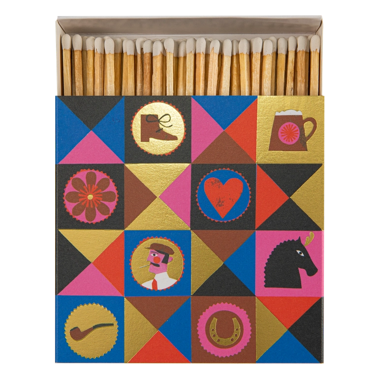 Archivist Gallery Square Matchbox - GENTLEMAN