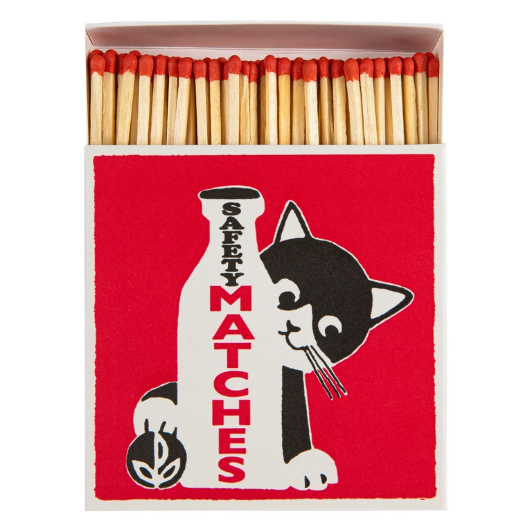 Archivist Gallery Square Matchbox - MILK BOTTLE