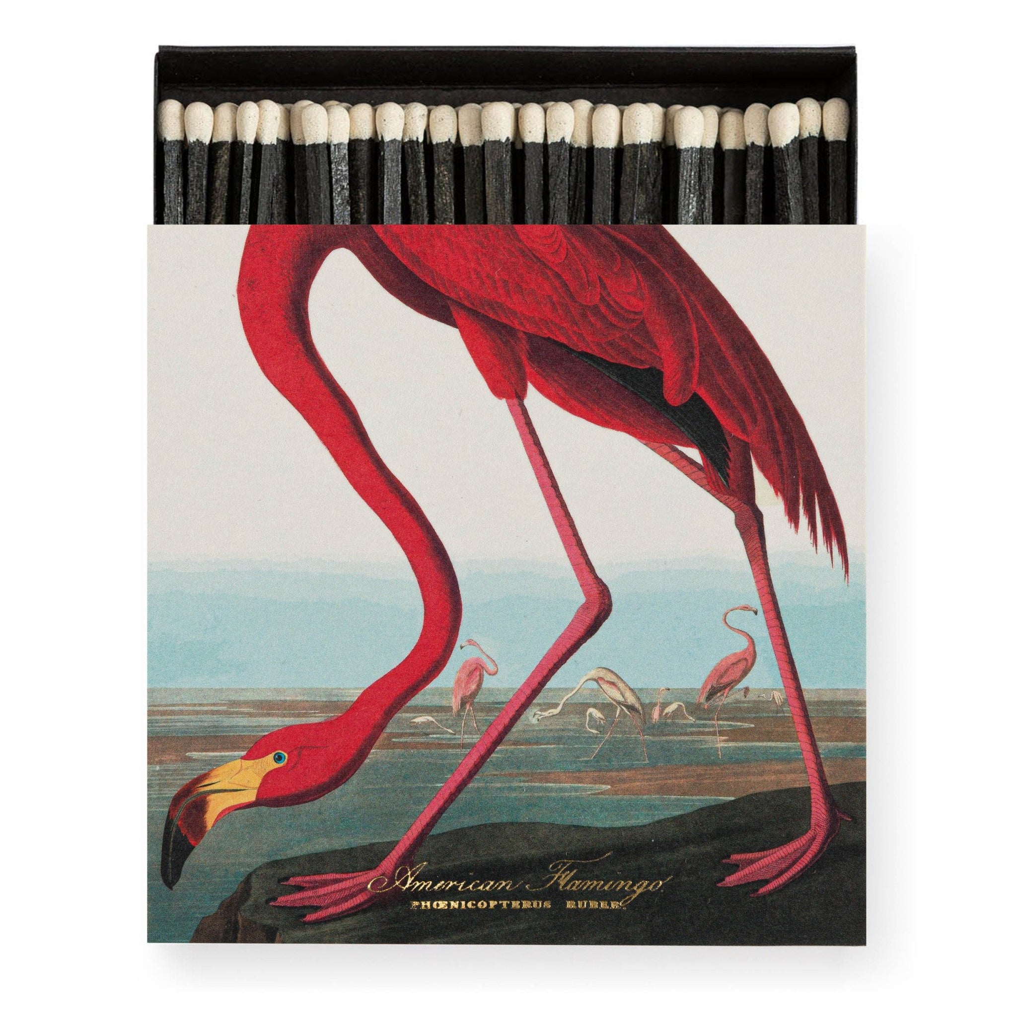 Archivist Gallery Square Matchbox - FLAMINGO