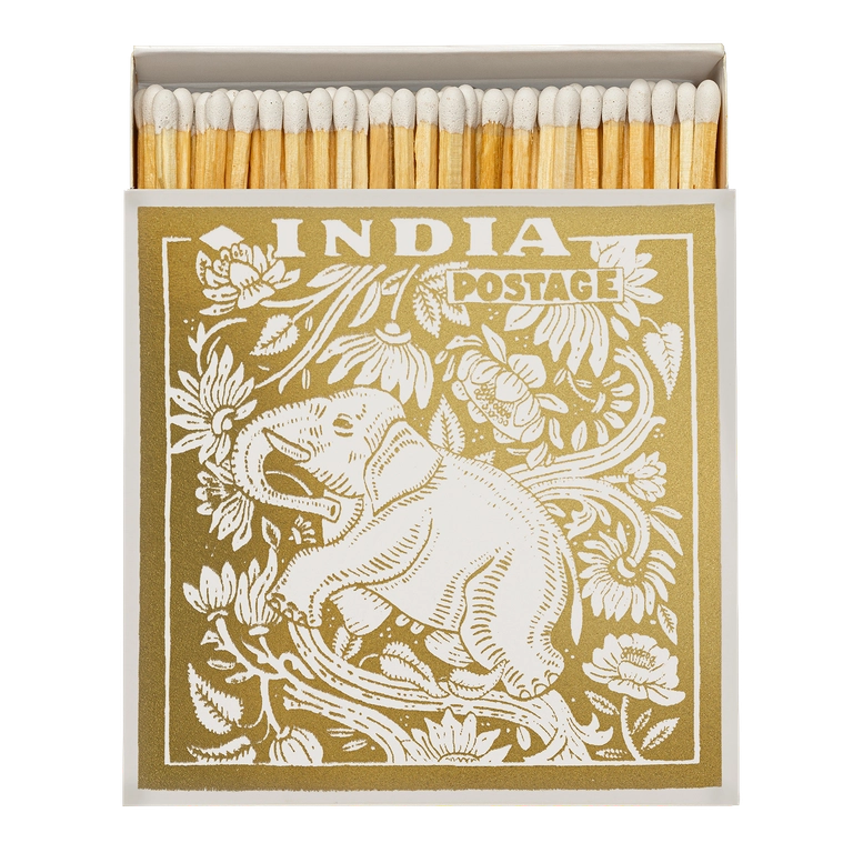 Archivist Gallery Square Matchbox - INDIA