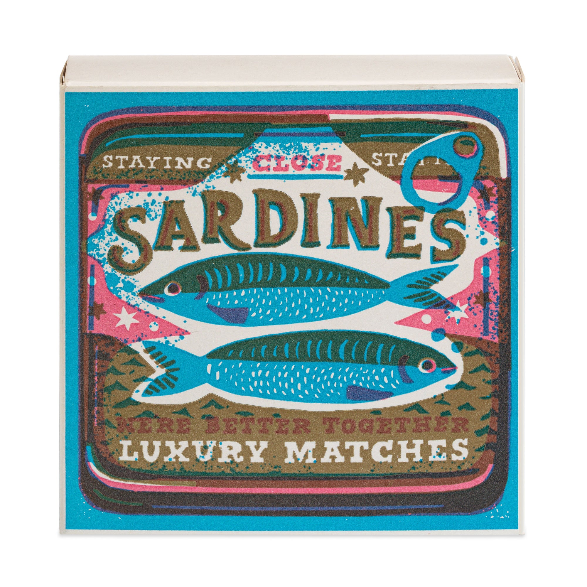 Archivist Gallery Square Matchbox - SARDINES
