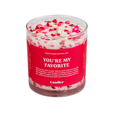 Candier You're my Favorite  Candle  / Duftkerze
