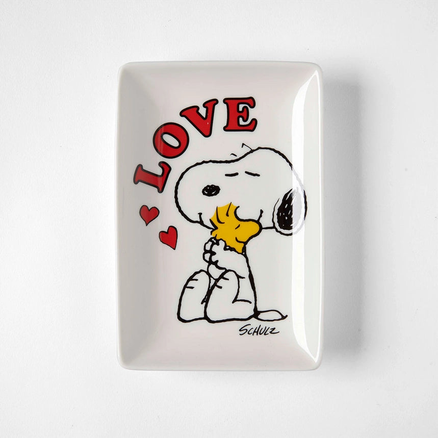 Peanuts:  Snoopy & Woodstock Love Dish