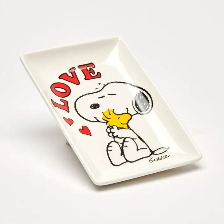 Peanuts:  Snoopy & Woodstock Love Dish