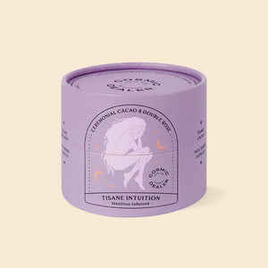Cosmic Dealer Ayurvedic Herbal Tea Intuition - Ceremonial Cacao & Double Rose
