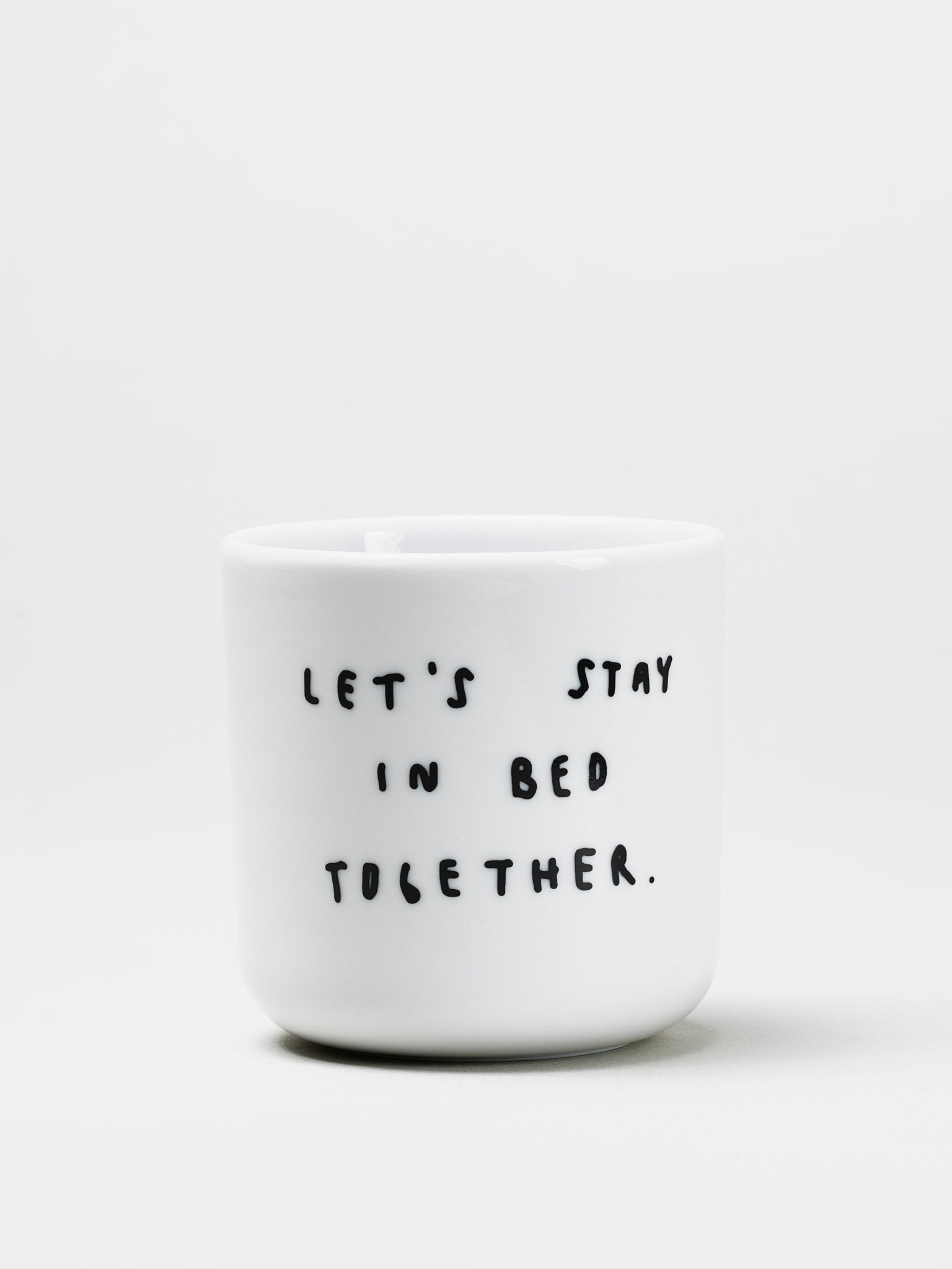 Yahya Studio / Let's Stay In Bed Together Cup