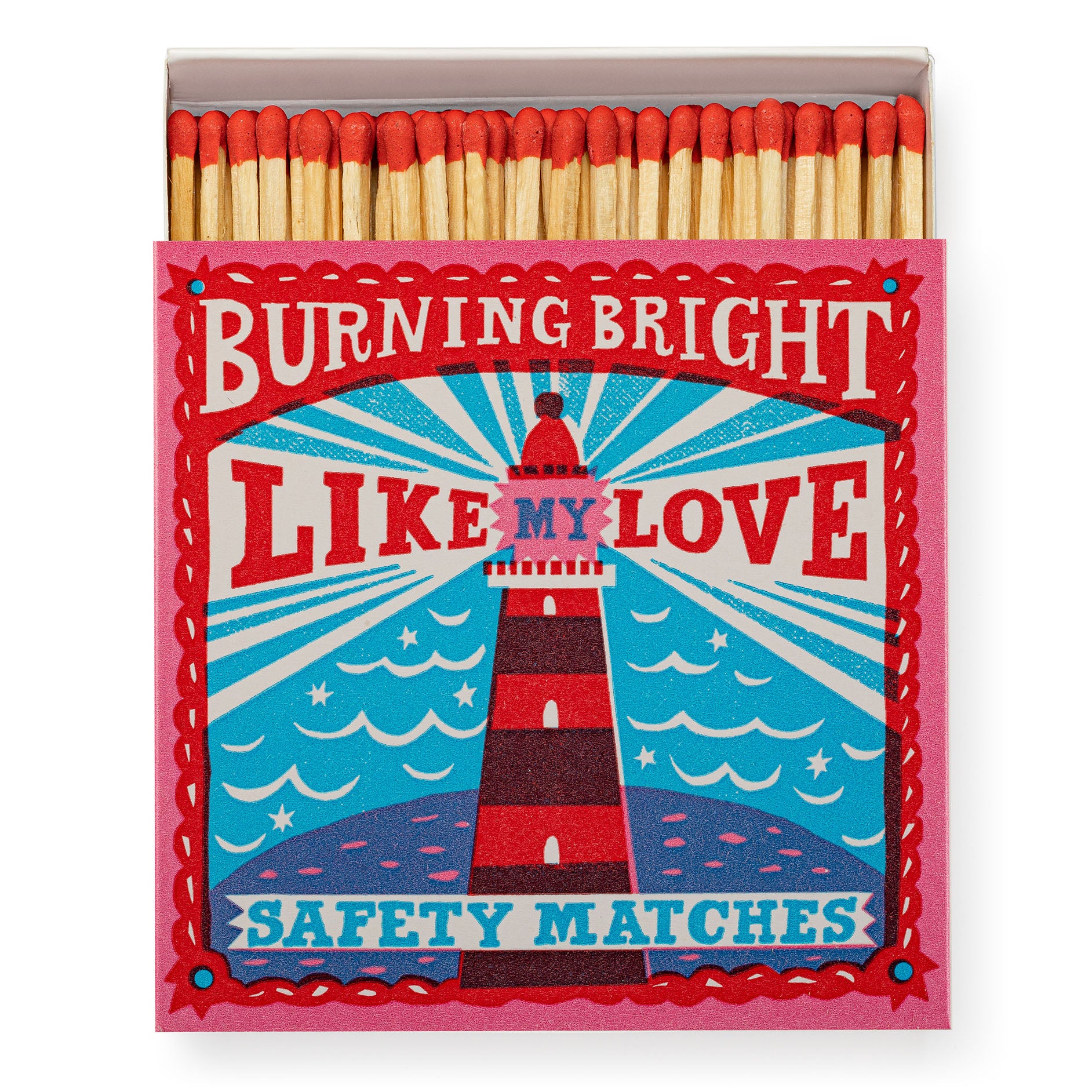 Archivist Gallery Square Matchbox - LIGHTHOUSE