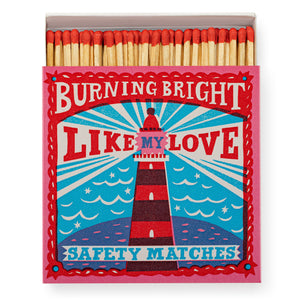 Archivist Gallery Square Matchbox - LIGHTHOUSE