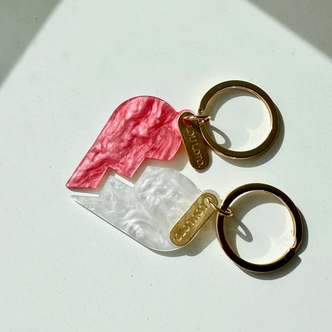 Lou Loto. Broken Heart Key Ring // Schlüsselanhänger