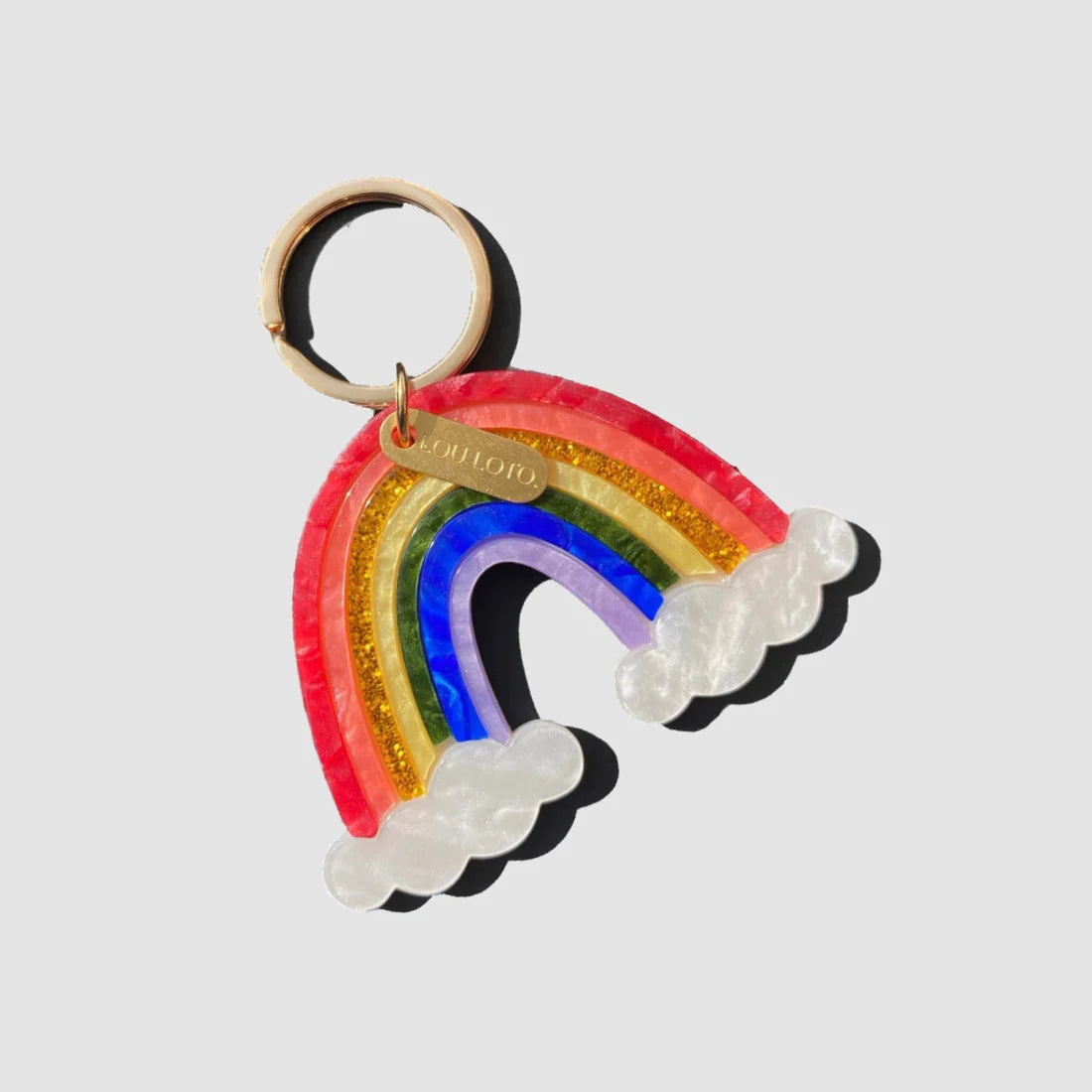 Lou Loto. Rainbow Key Ring // Schlüsselanhänger