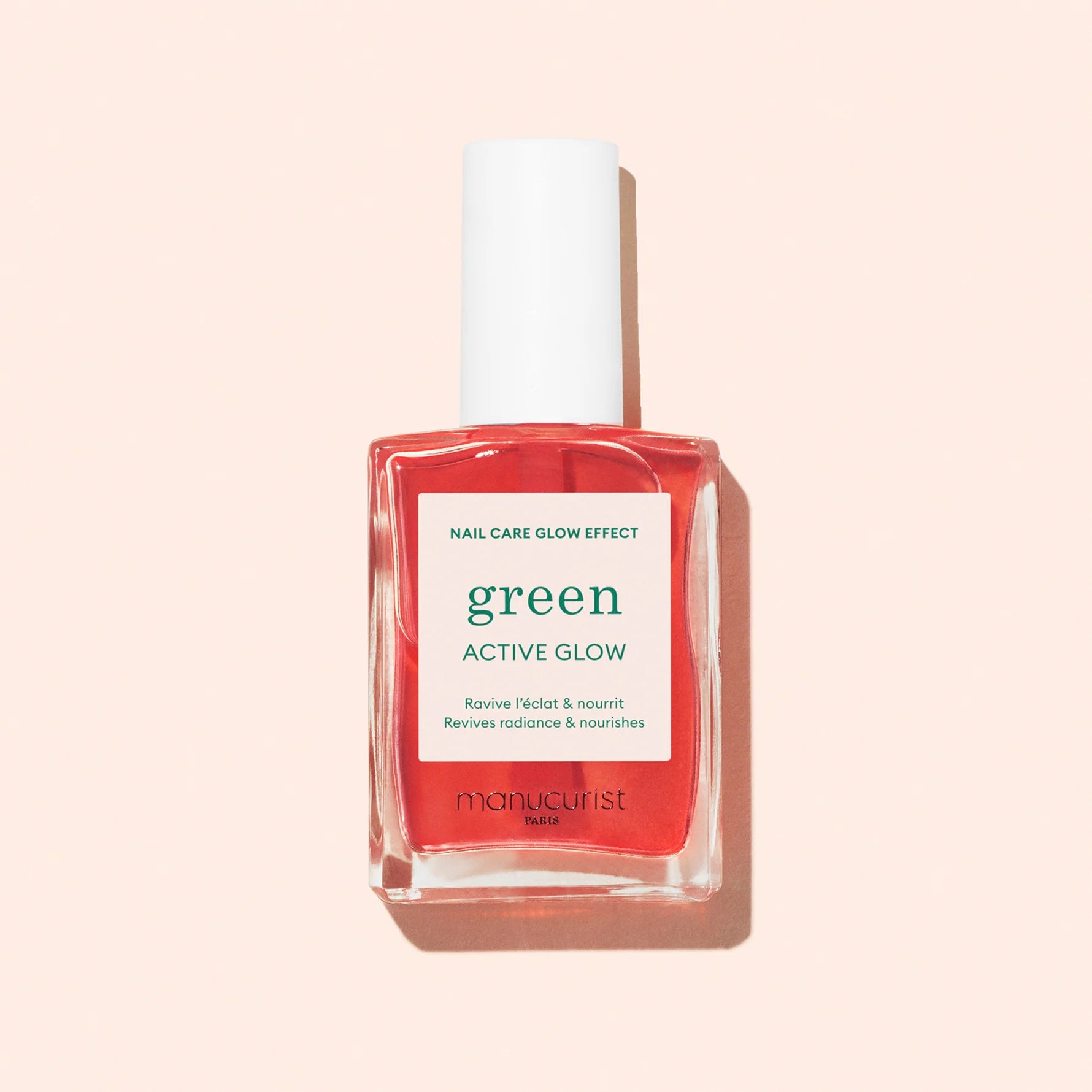 Manucurist Active Glow RASPBERRY // Pflegelackä