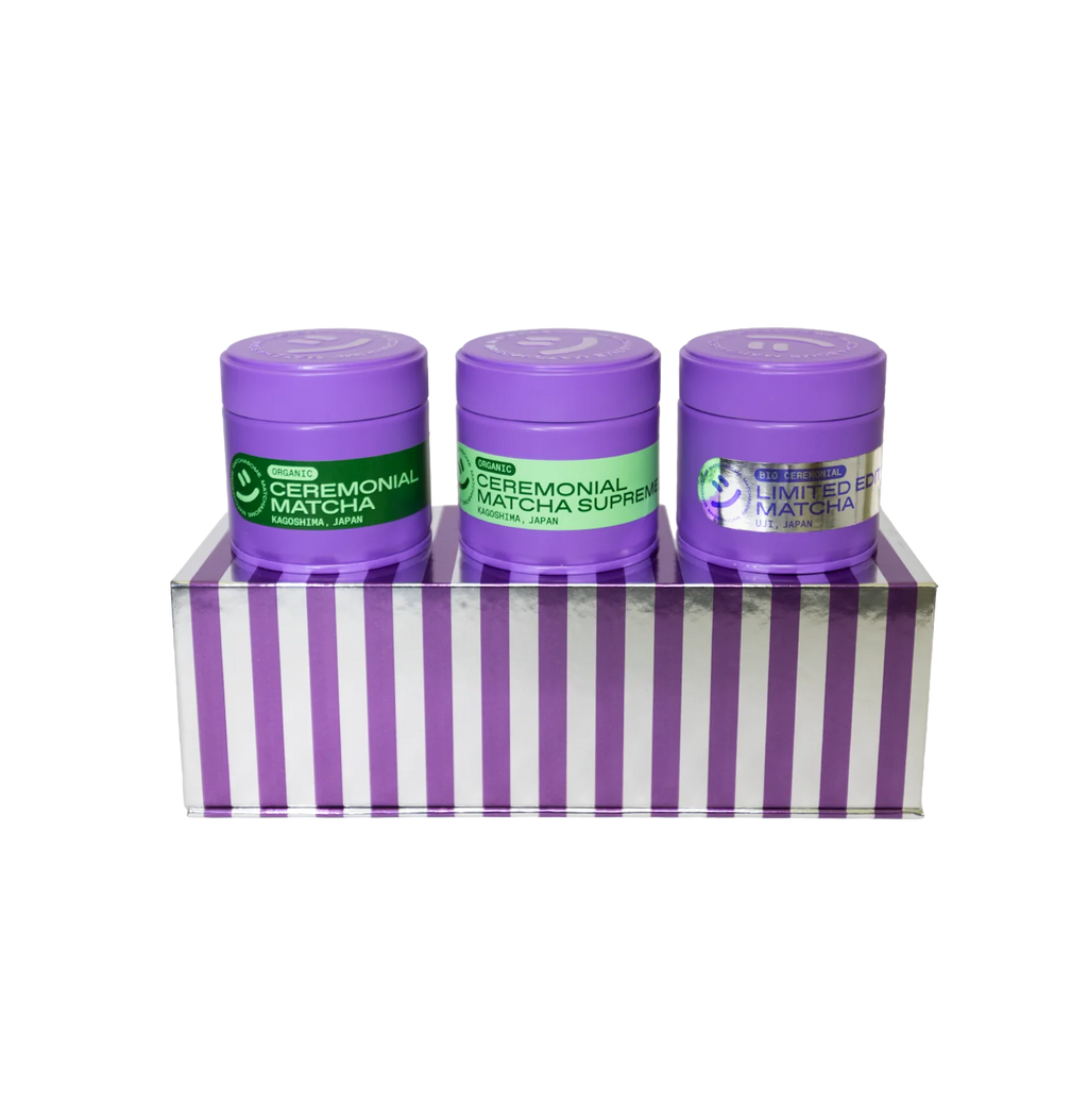 Matchasome Organic Matcha Tea Tasting Gift Set of 3