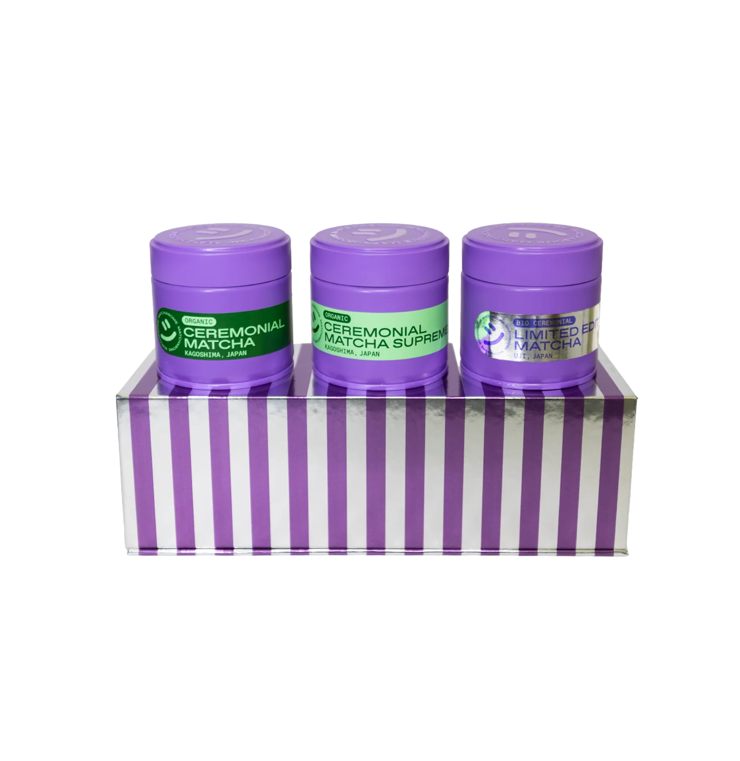 Matchasome Organic Matcha Tea Tasting Gift Set of 3