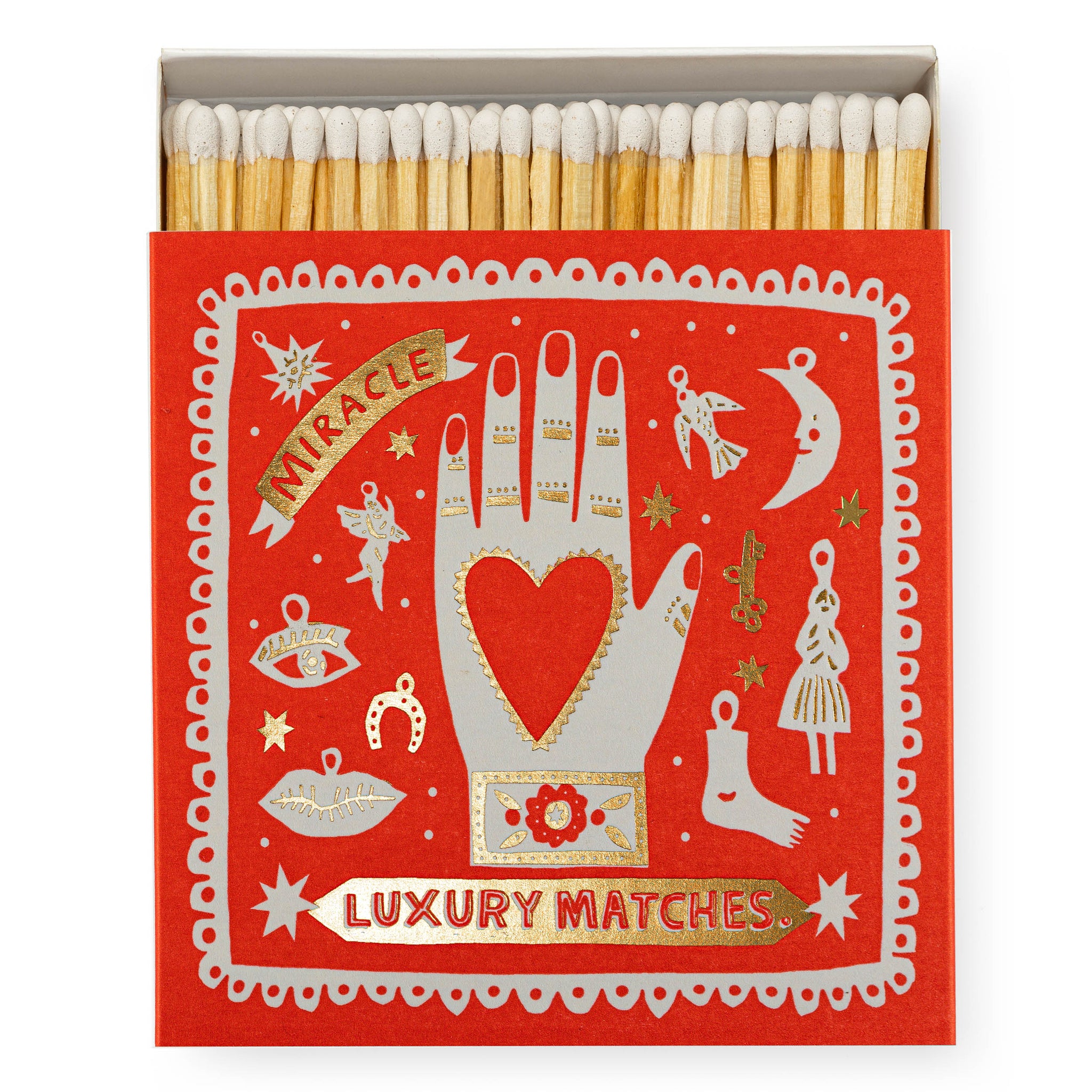 Archivist Gallery Square Matchbox - MIRACLE