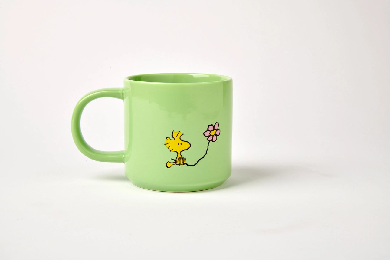Peanuts: Snoopy & Woodstock Flowers Cup