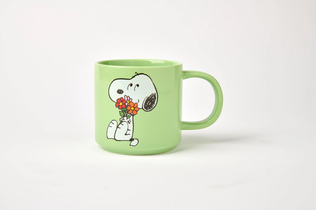 Peanuts: Snoopy & Woodstock Flowers Cup