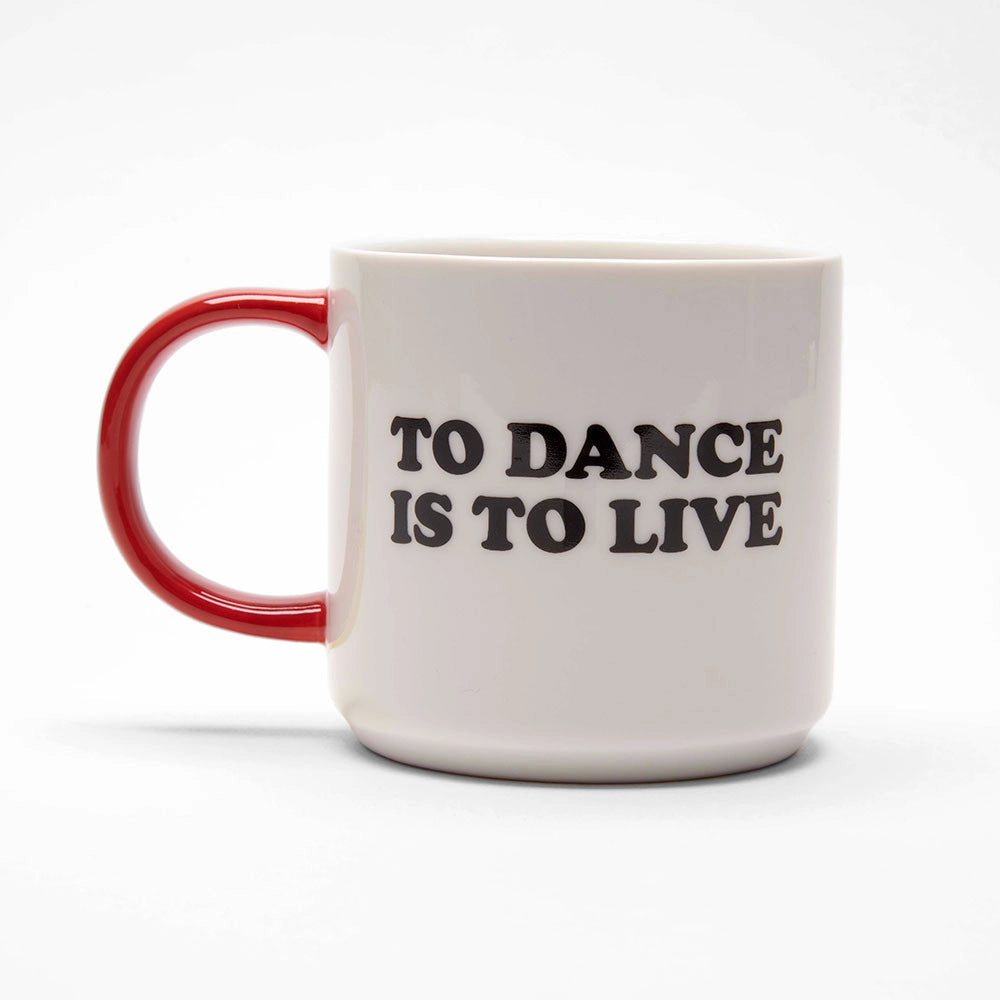 Peanuts: Snoopy & Woodstock To Dance Is To Live Mug