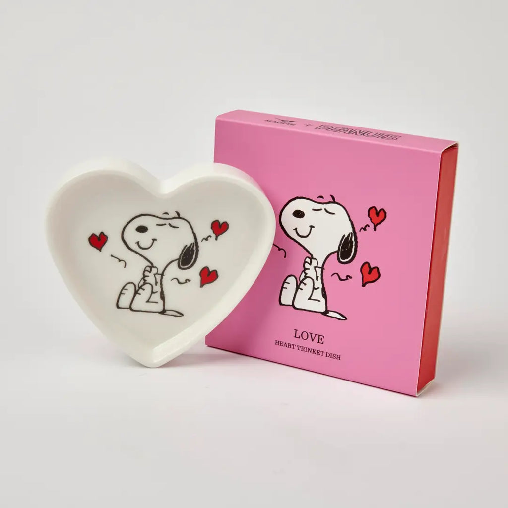 Peanuts:  Heart Shaped Snoopy Dish