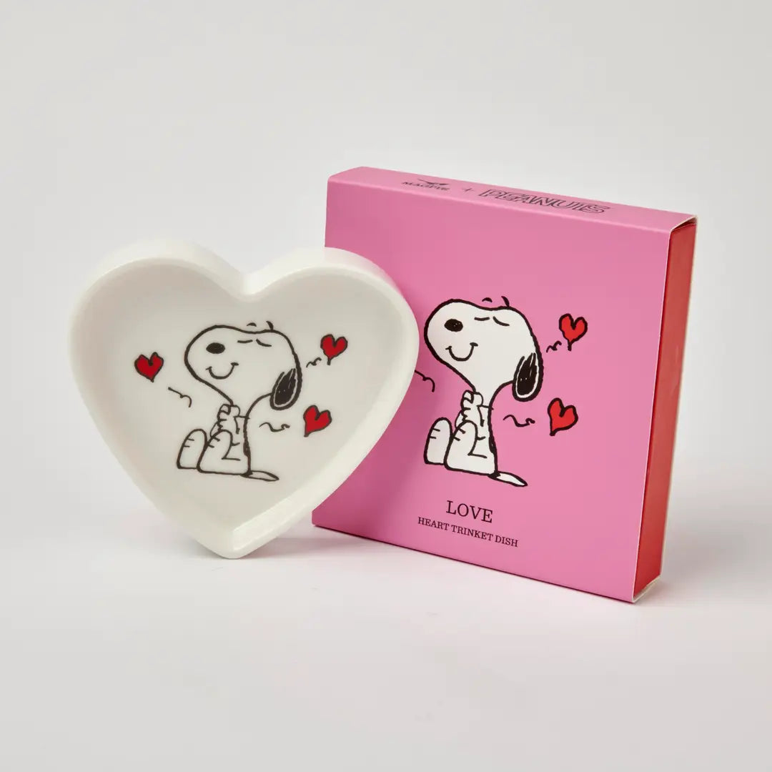 Peanuts:  Heart Shaped Snoopy Dish