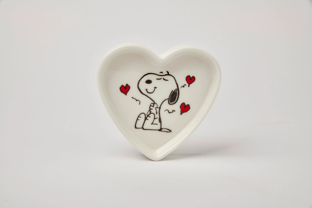 Peanuts:  Heart Shaped Snoopy Dish