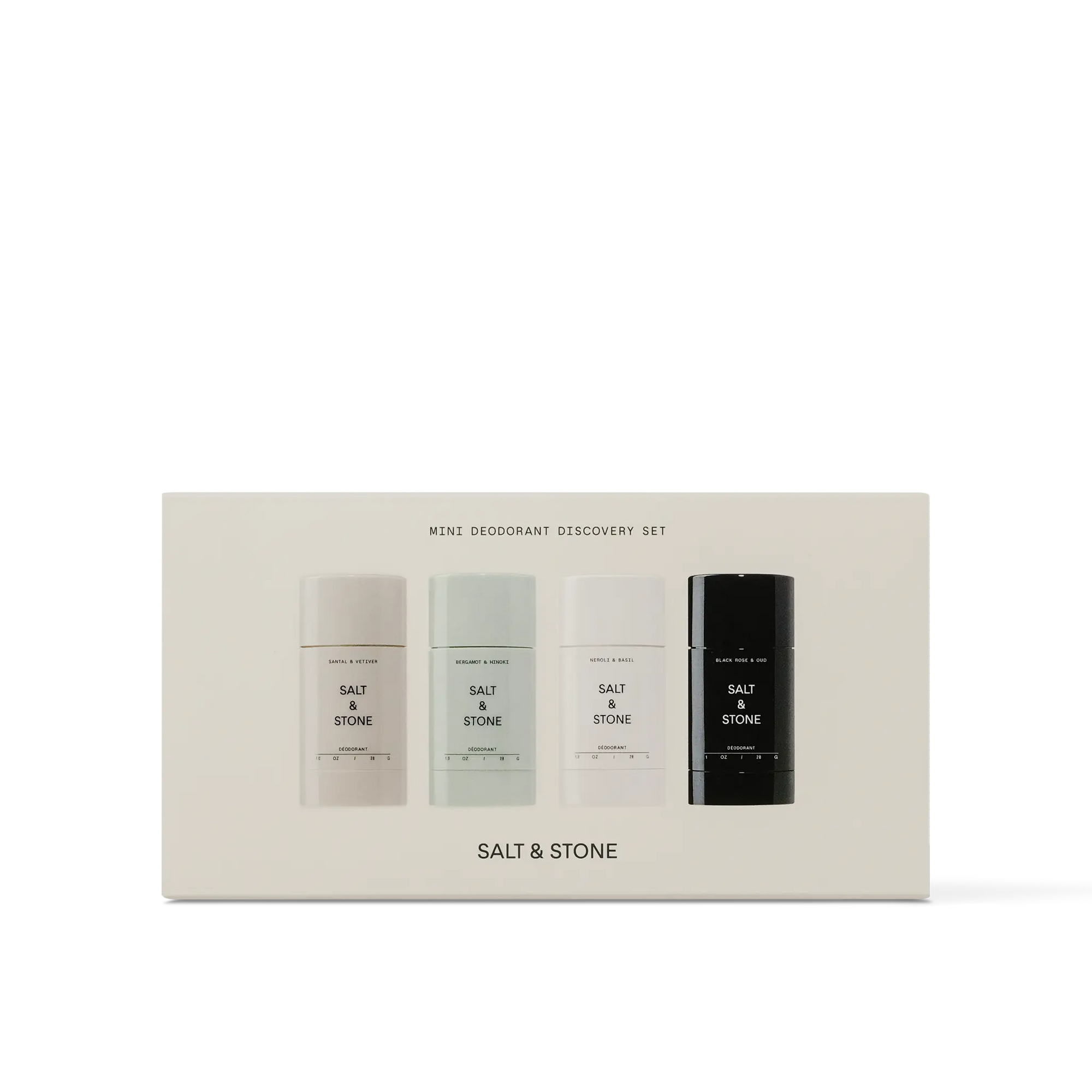 Salt & Stone Mini Deodorant Discovery Set