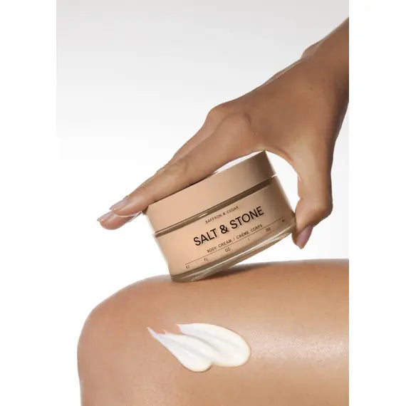 Salt & Stone BODY CREAM SAFFRON & CEDAR