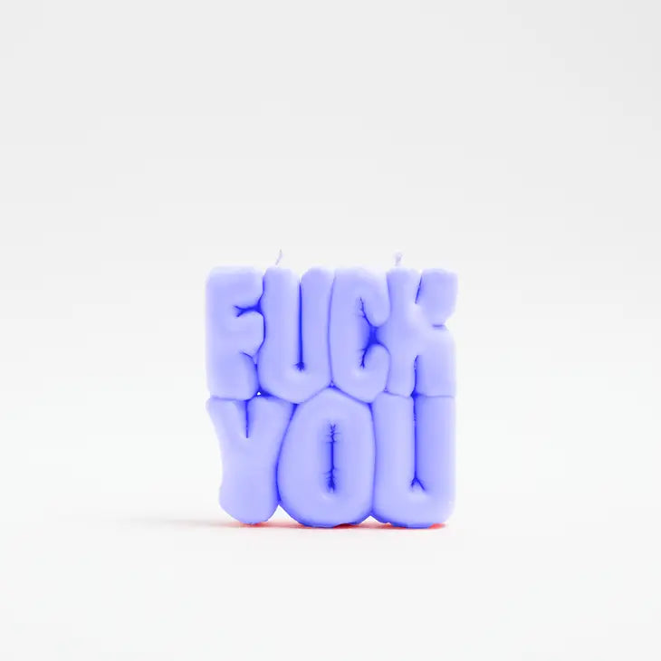 Wavey Casa F*** You Puffer Candle // Duftkerze