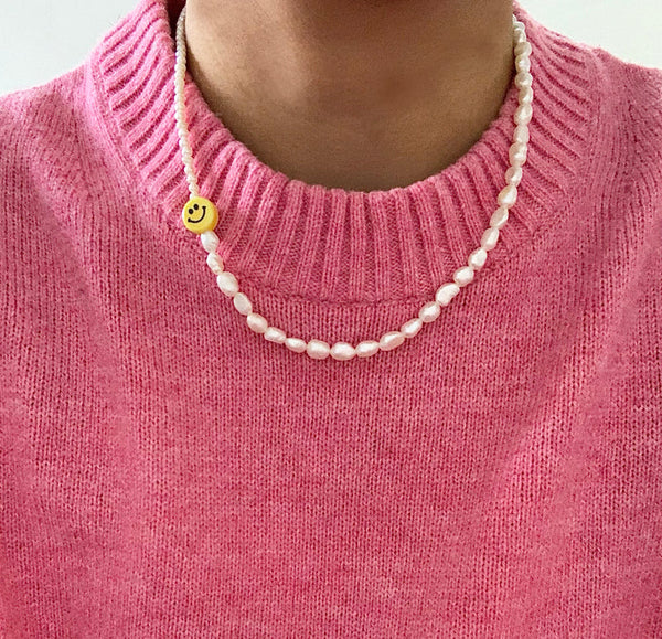 you are loved - Keep Smiling necklace