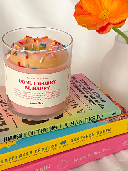 DONUT WORRY Candle  / Duftkerze