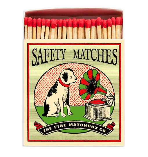 Archivist Gallery Square Matchbox - DOG / Streichhölzer