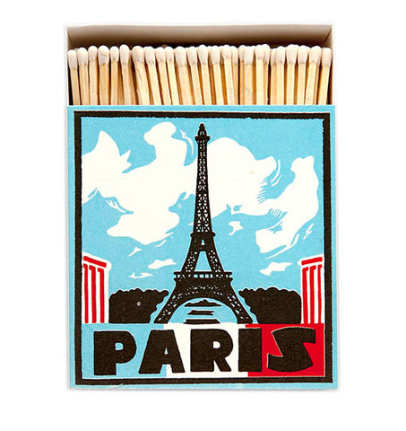 Archivist Gallery Square Matchbox - PARIS