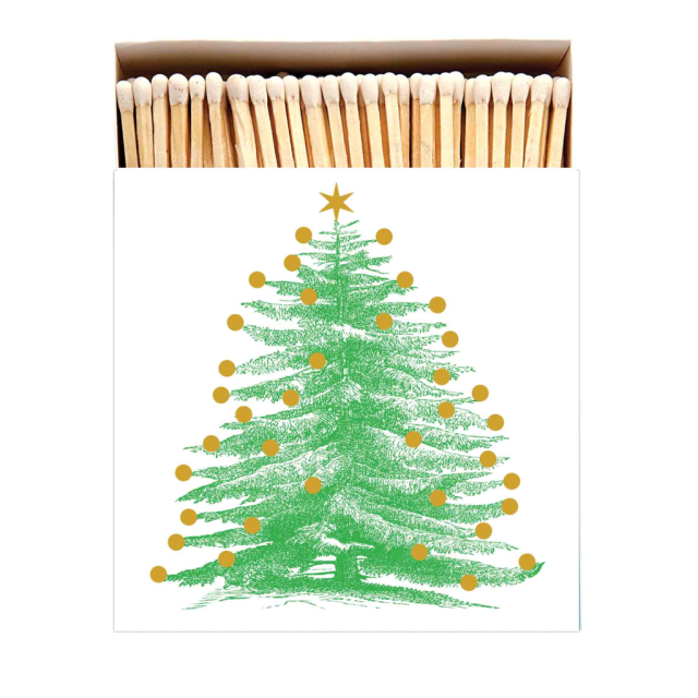 Archivist Gallery Square Matchbox - Christmas Tree