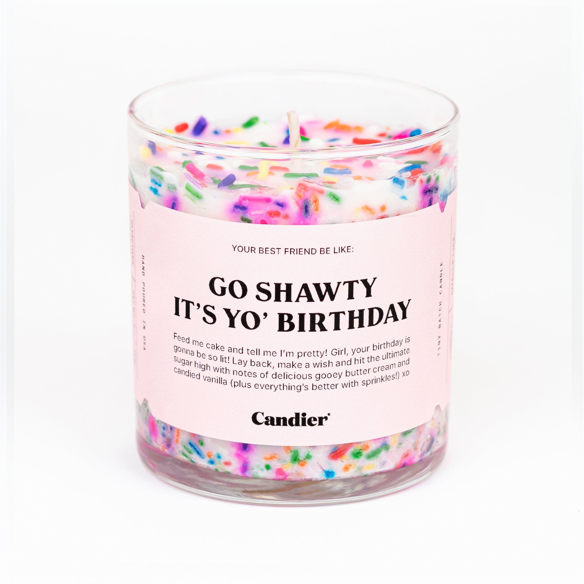 Candier Birthday Cake Candle  / Happy Birthday Duftkerze