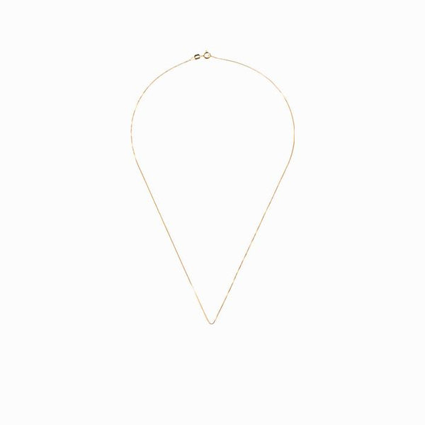 Sister Box Chain 40 cm / Box-Kette Halskette 40 cm / GOLD