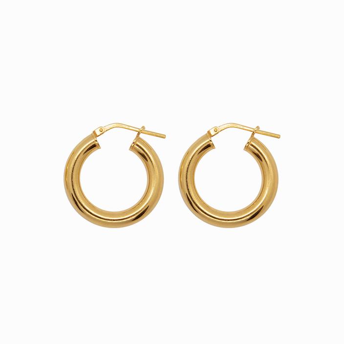 Sister Large Chunky Hoops / Gold